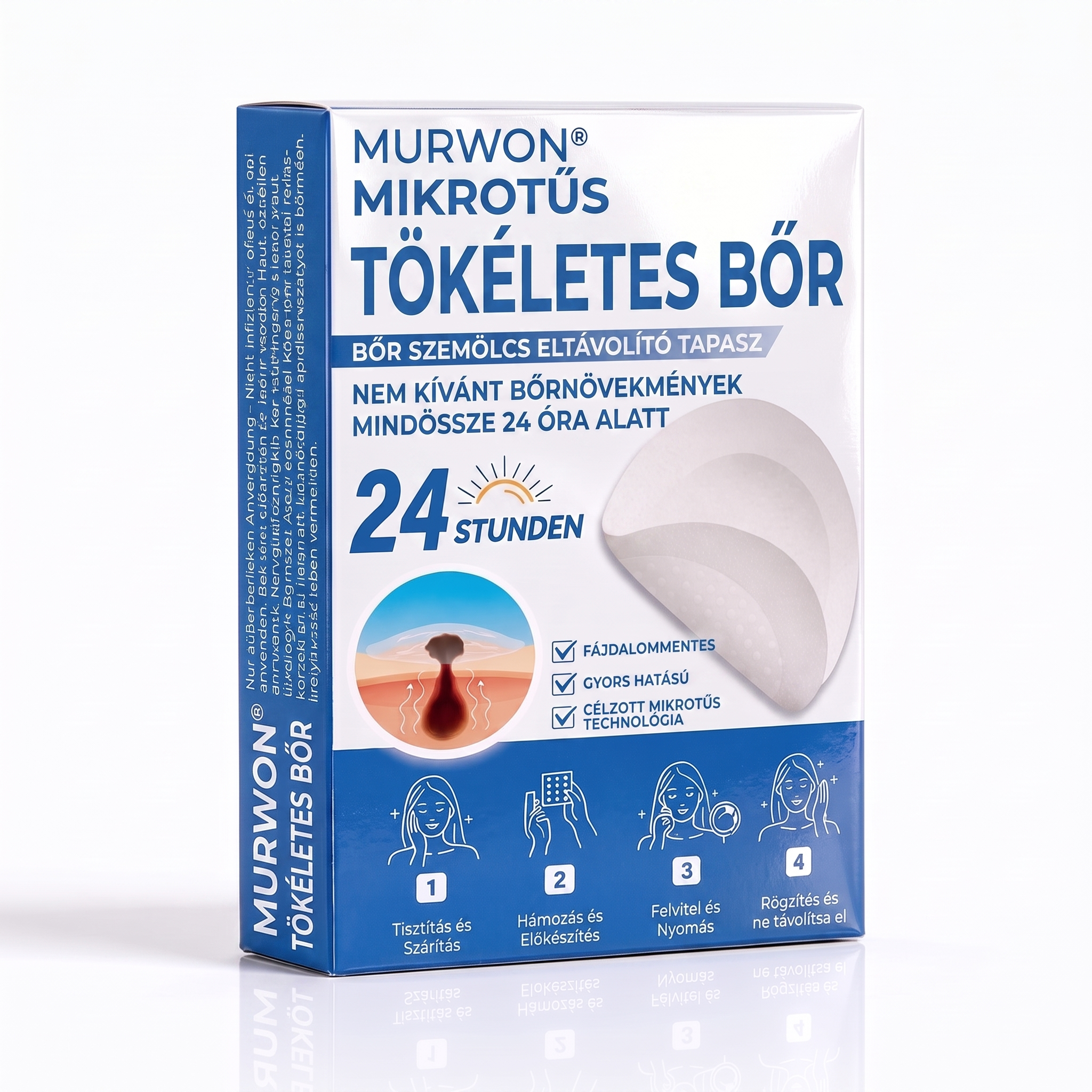 1 doboz | Célzott ápolási csomag (Kisebb bőrterületekre)