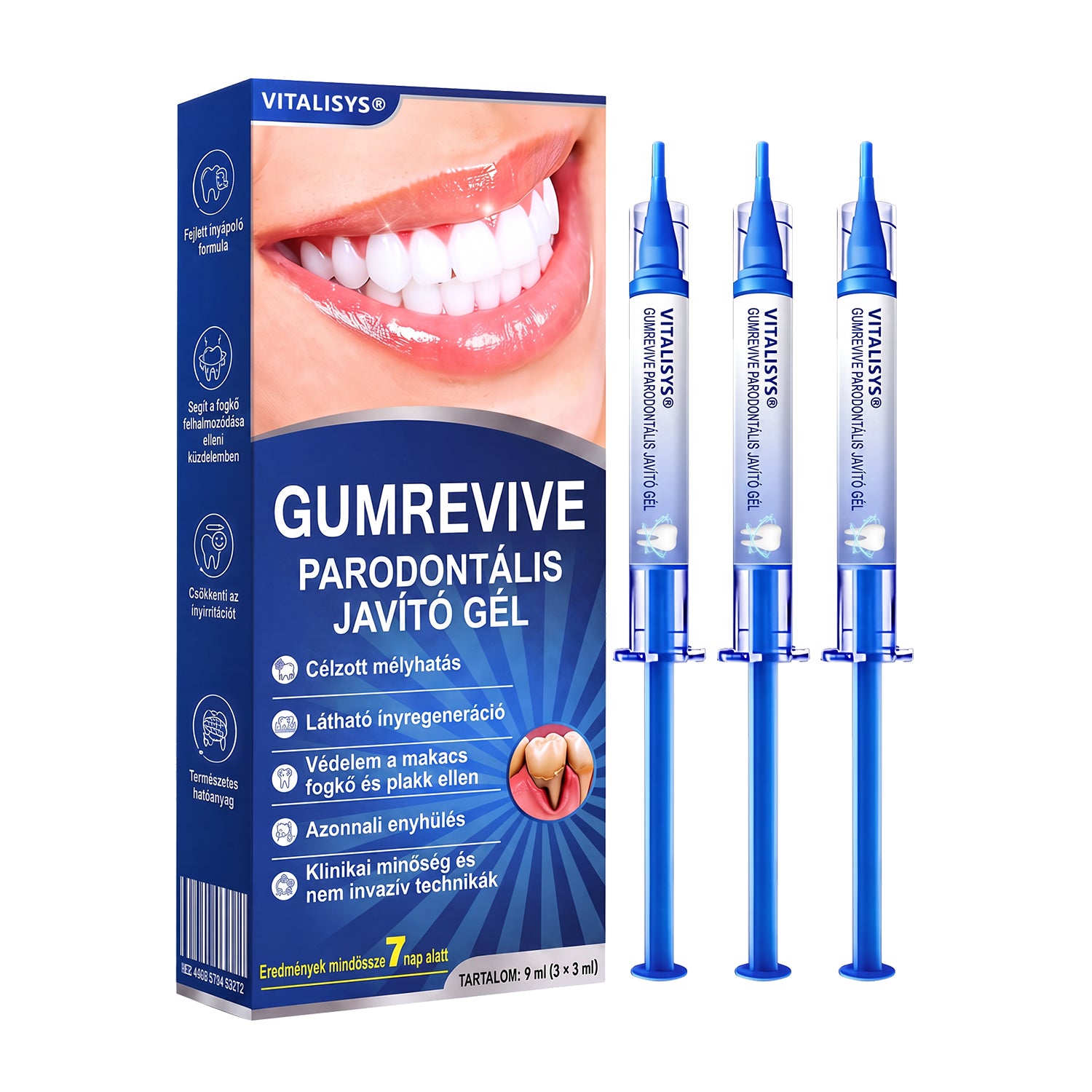 1. csomag 🦷 Tesztelje: Frissesség és enyhülés