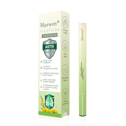 🇭🇺 Kiváló minőségű magyar termék, hazai szállítással ❤️ Murwon® gyógynövényes tüdőtisztító párologtató 🥐(👨‍⚕️ Hatékony segítség: köhögés, torokgyulladás, légszomj, váladékképződés, orrdugulás, hörghurut, allergiás tünetek és tüdőpanaszok esetén)