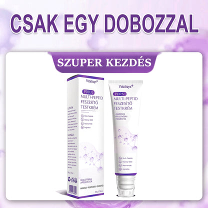 Vitalisys®🎉 PDRN Multi-Peptide Masszírozó Testgörgő Krém – Anti-aging, hidratáló, bőr megerősítő és emelő hatású, bőrápoló, egyenletes színű, pattanások és sötét foltok kezelése, szemölcsök és anyajegyek eltávolítása, valamint pikkelysömör enyhítése.