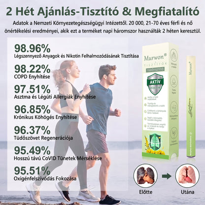 🇭🇺 Kiváló minőségű magyar termék, hazai szállítással ❤️ Murwon® gyógynövényes tüdőtisztító párologtató 🥐(👨‍⚕️ Hatékony segítség: köhögés, torokgyulladás, légszomj, váladékképződés, orrdugulás, hörghurut, allergiás tünetek és tüdőpanaszok esetén)