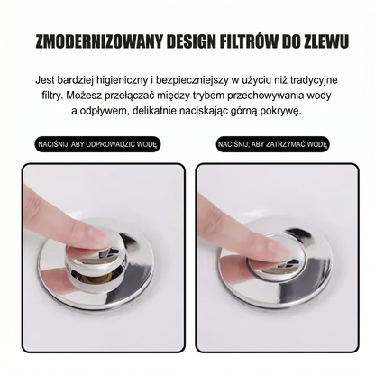 👑Ostatni dzień promocji – 49% taniej👑Otwierany sitko do odpływu zlewu – 🛀Usuwa nieprzyjemne zapachy i zapobiega zatkaniu
